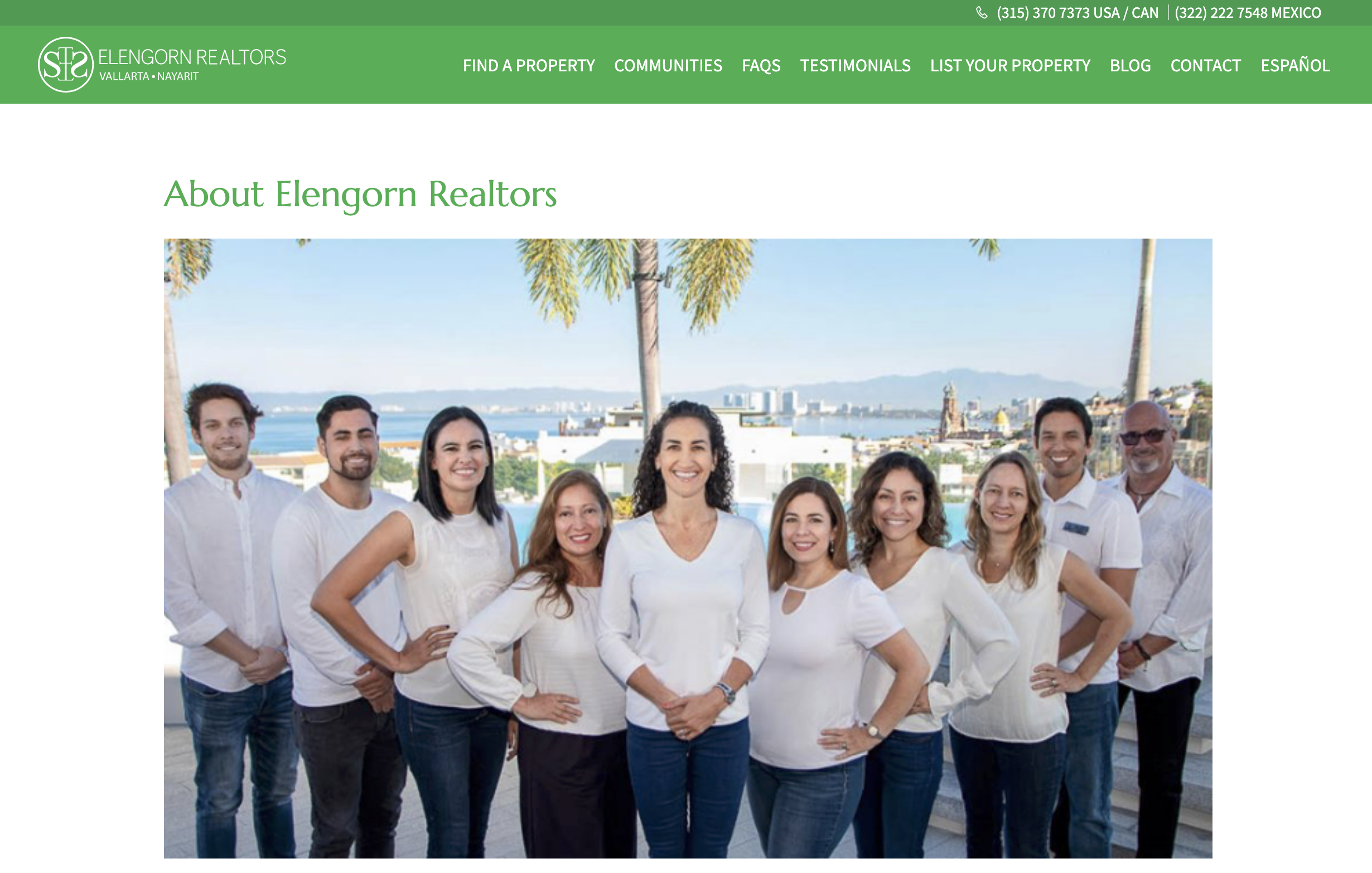 Elengorn Realtors Redesigns Its Website